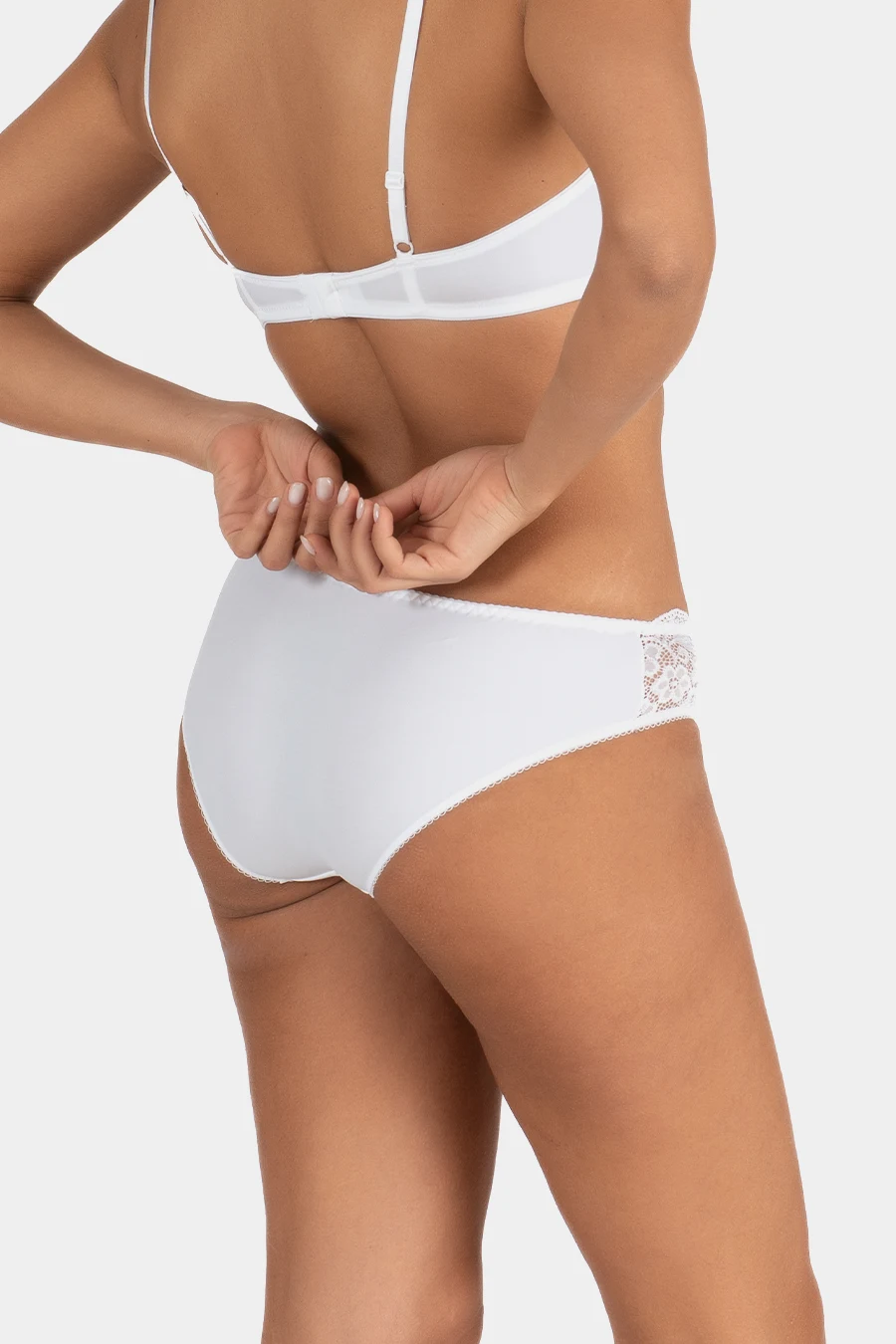 Ruiyete Slip da donna in pizzo intimo da donna in cotone bikini