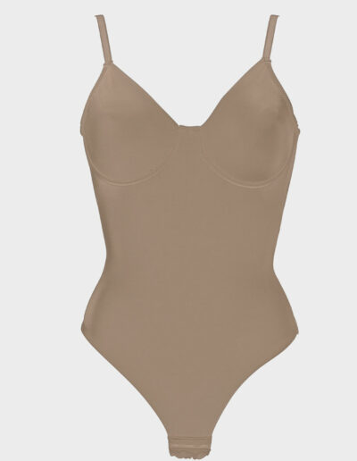 body liscio preformato microfibra pelle intimo donna charme