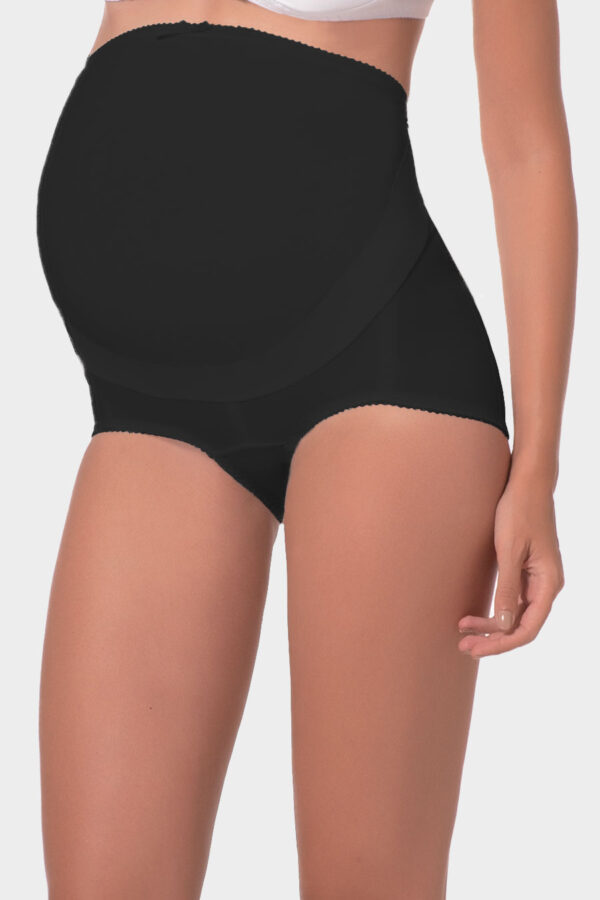 Gaine De Grossesse MAMINA Coton Bio – Blanc, Tailles 3 à 7, Léger Et élastique
