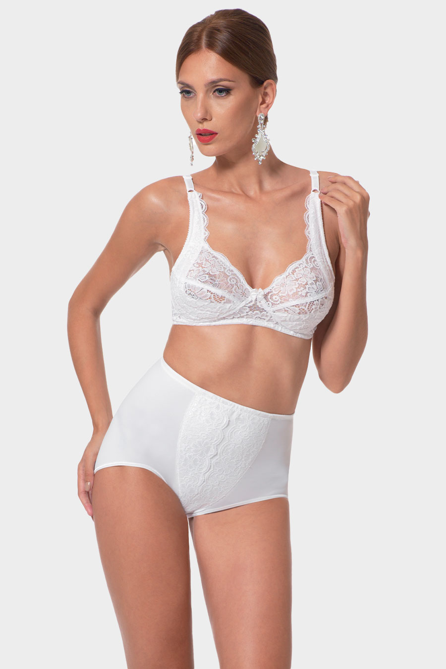 Reggiseno in pizzo sfoderato Charme