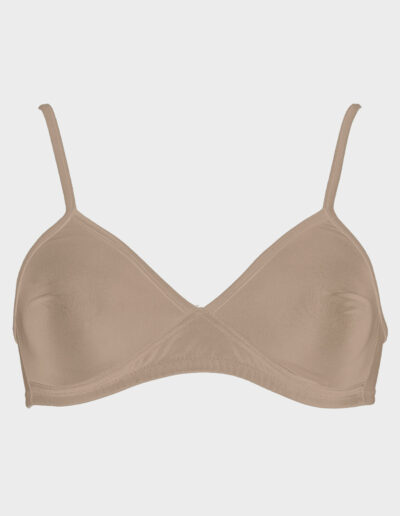 reggiseno triangolo sfoderato microfibra pelle intimo donna charme