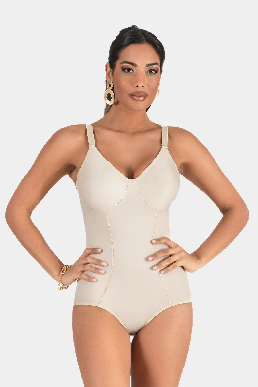 Body preformato doppiato contenitivo Charme