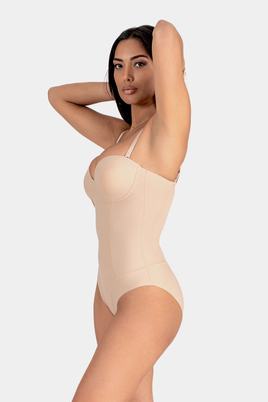 Body microfibra spalline staccabili Charme - immagine 3