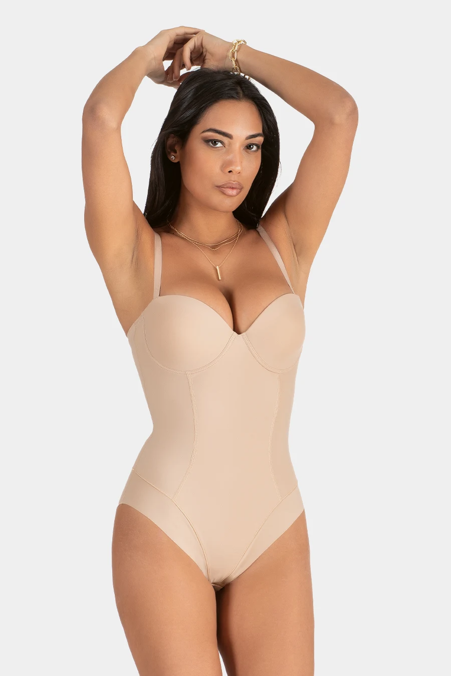 Body microfibra spalline staccabili Charme