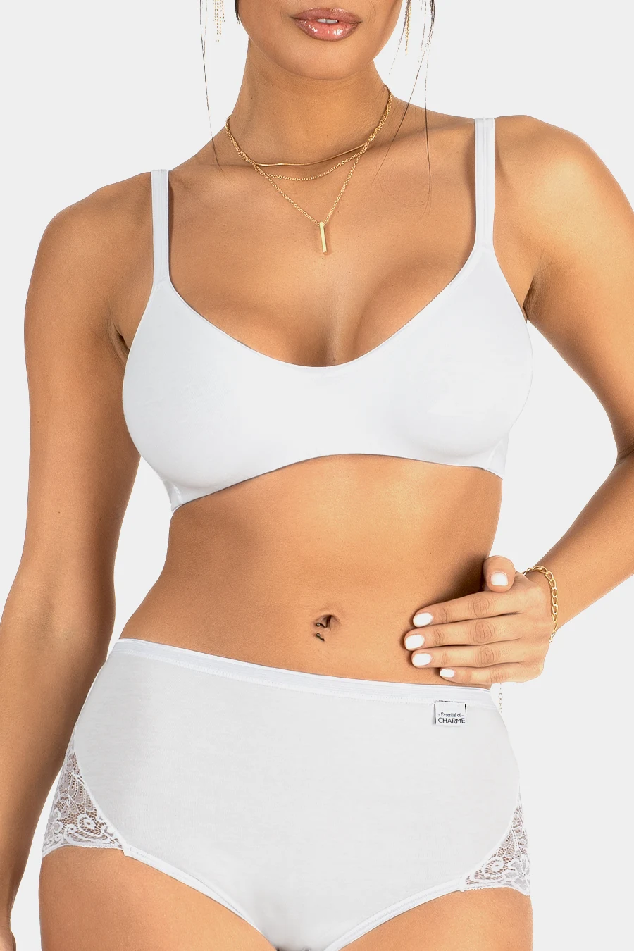 Reggiseno preformato in bielastico Charme - immagine 2