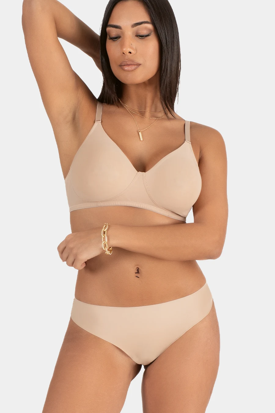Slip taglio vivo microfibra Charme - immagine 3