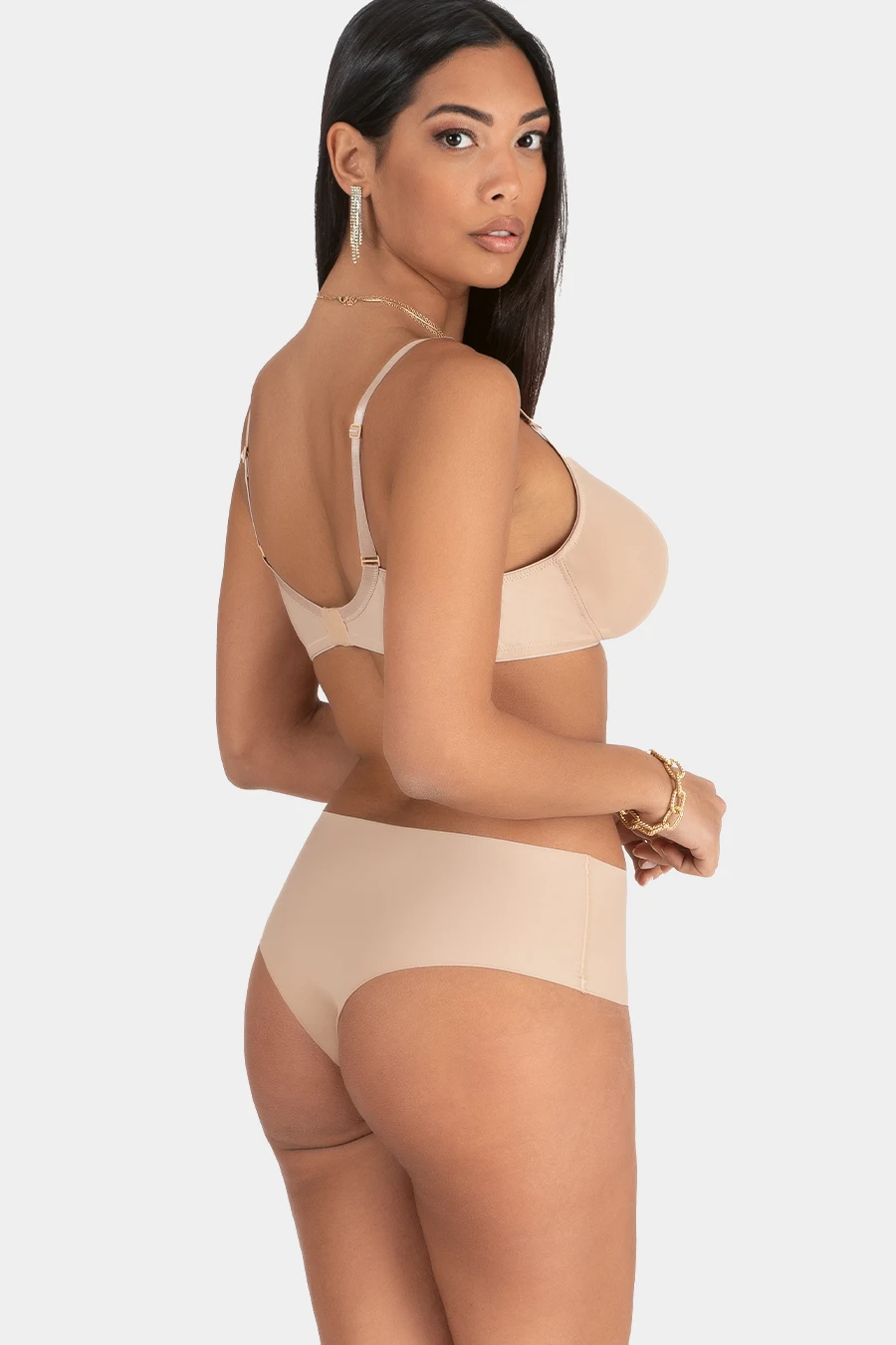 Brasiliana vita alta taglio vivo microfibra Charme