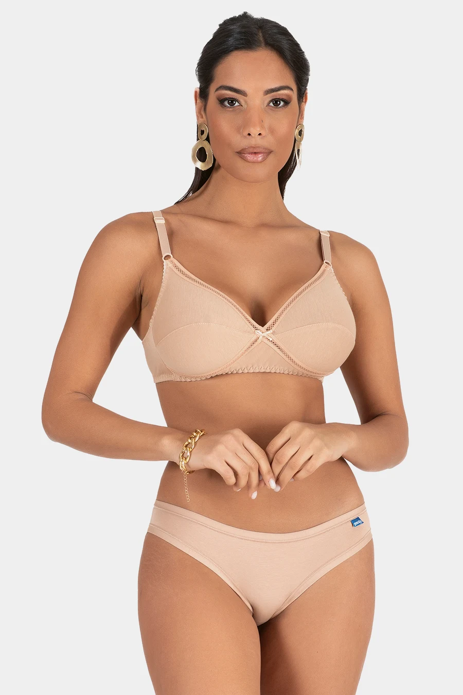 Classic Intimo Donna In Stile Bikini – 6 Pezzi – Colori Assortiti (nero, Bianco, Grigio, Nude, Blu Navy) – Tessuto Seamless – Taglie S/M/L/XL